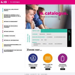 Catalogue Web - Accueil - Recherche